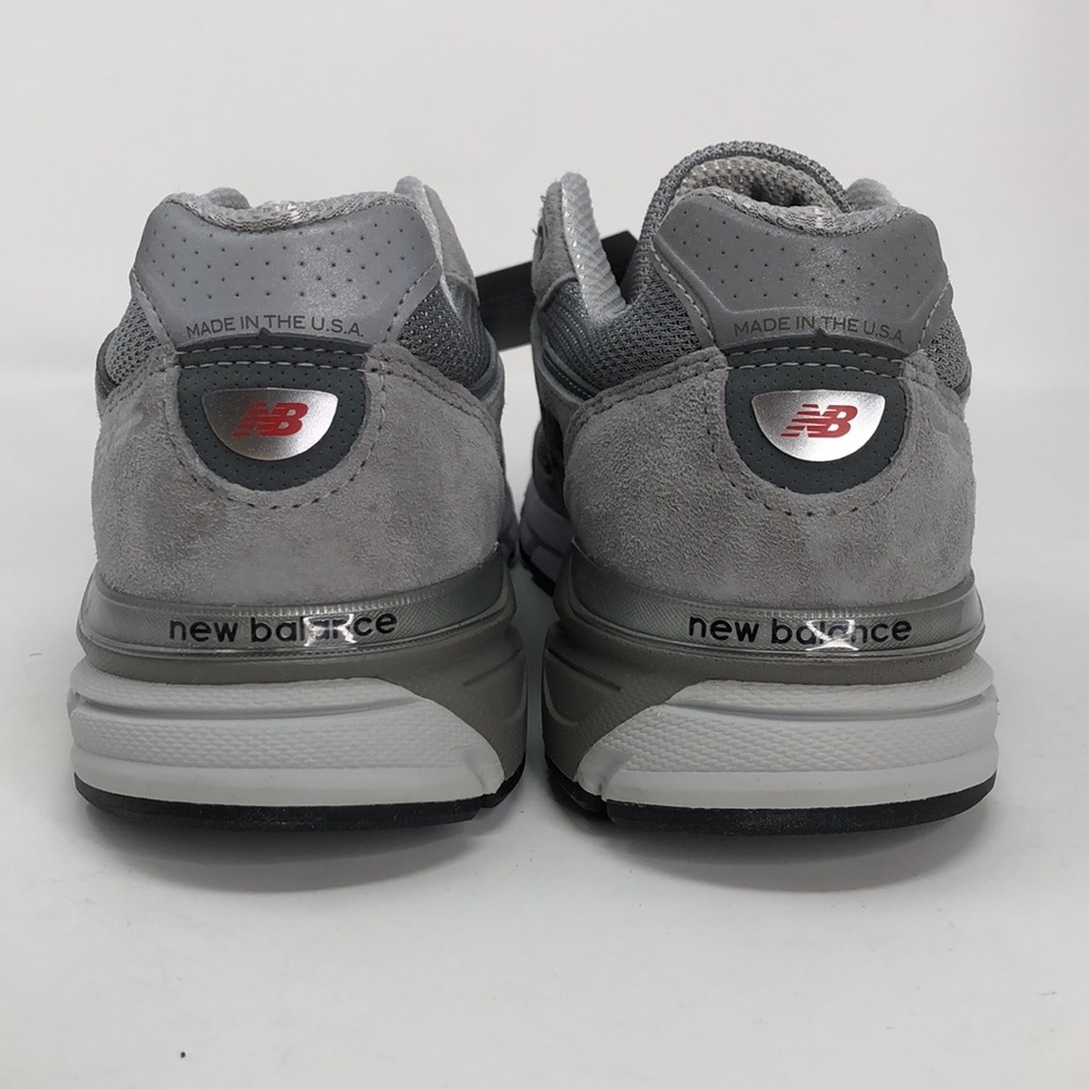 New Balance Mens 990 v4 Made In USA Grey Silver U990GR4 Running Shoes - Size 8.5 - Picture 4 of 15